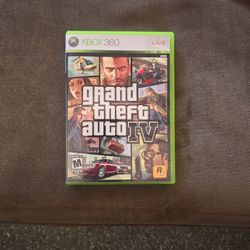 Grand Theft Auto IV Xbox360 Game