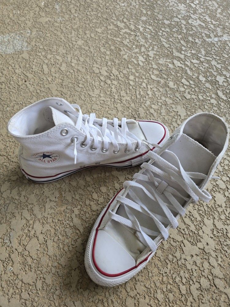 Men Converse High Tops Size 8.5