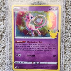 Pokemon SWSH Celebrations Mew #11