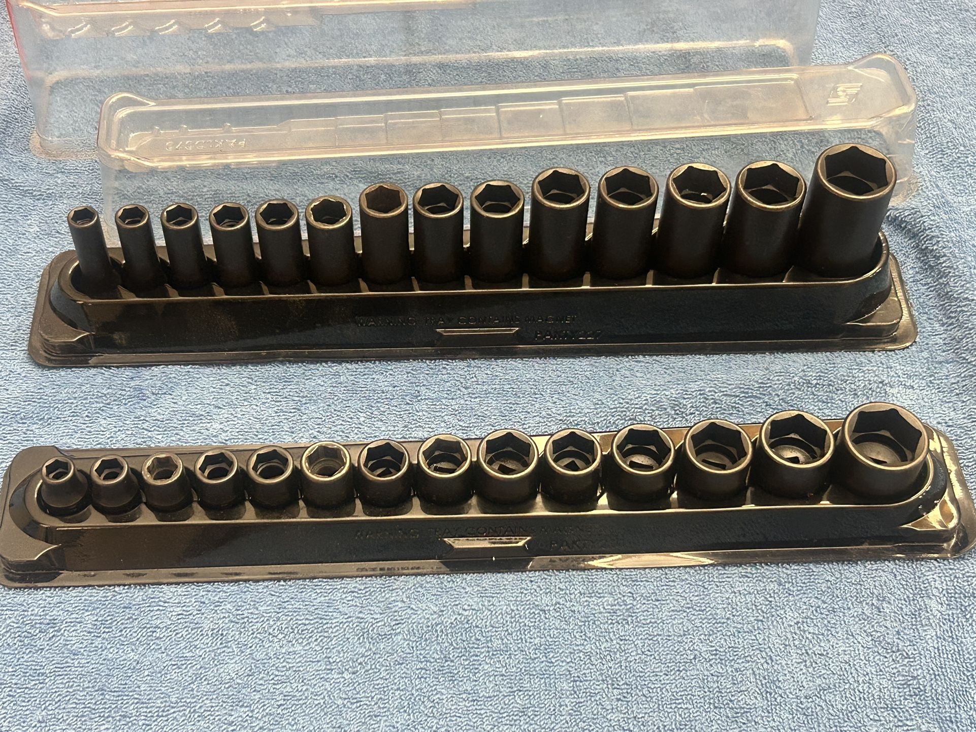 Snap On Tools 6 Point Deep And Shallow Impact Sockets