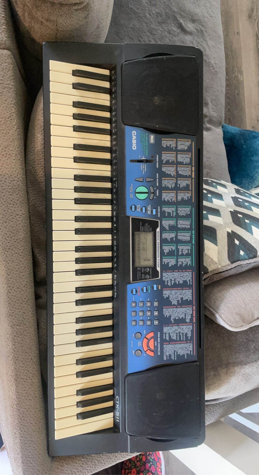 Casio ctk 511 keyboard deals