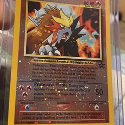 Vintage Entei Black Star Promo Pokémon( Highest Offer Wins)