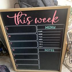 Large Menu Board