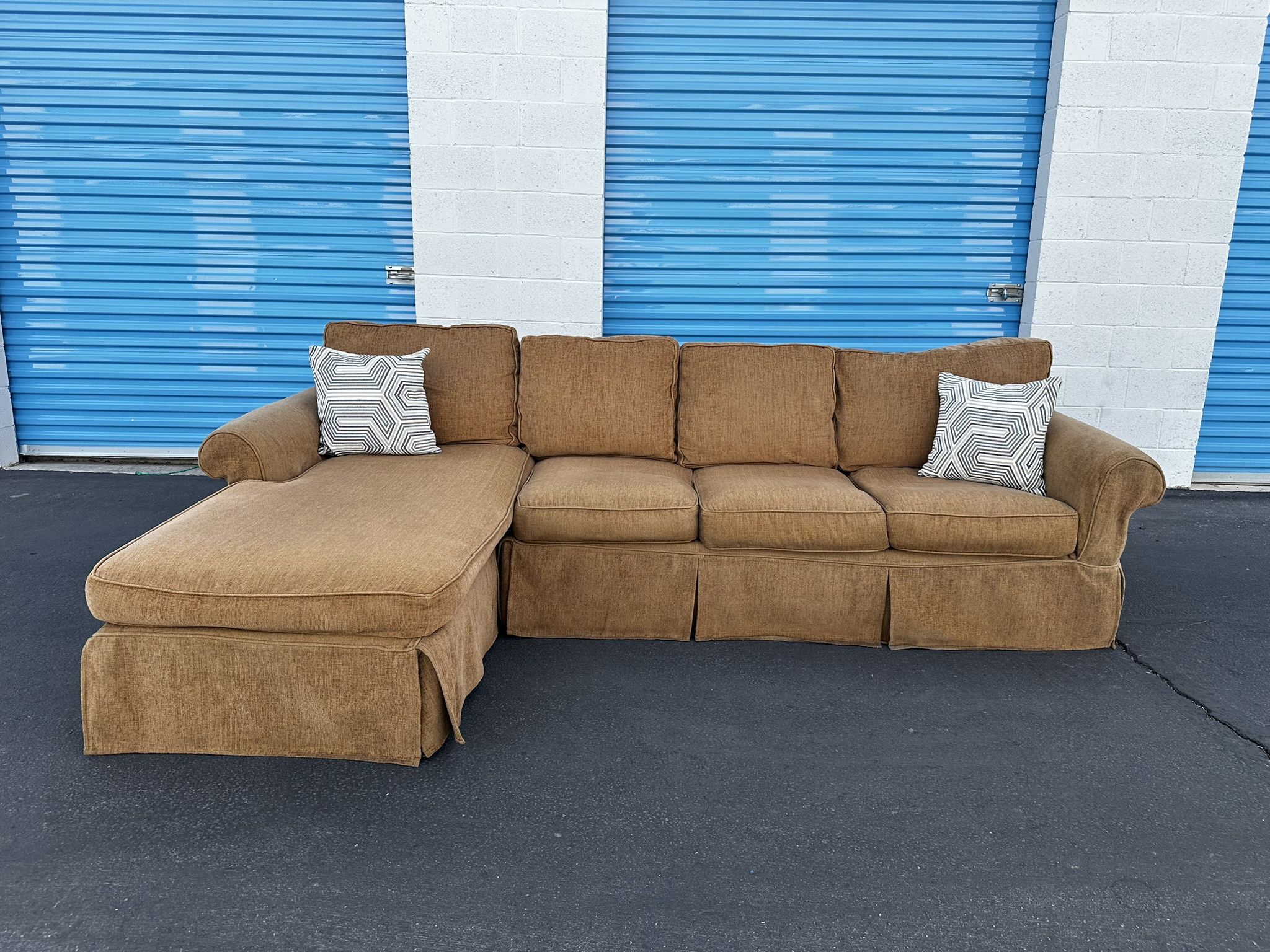 Brown Sofa Chaise Couch ππ Free Delivery ππ