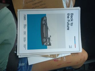 Poster Back To The Future 