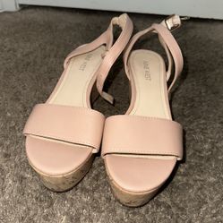 Blush Pink Platform Heels