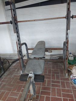 Weight Bench - Smith Machine