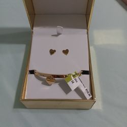 Pulso con Aretes Michael Kors Dorado 