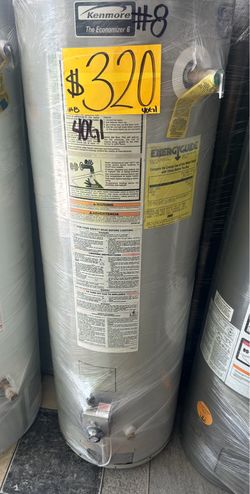 Kenmore 40 gl water heater