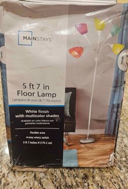Mainstays 5' 7" Floor Lamp