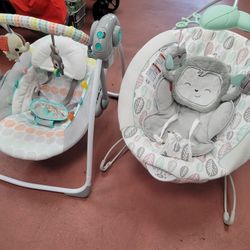 Fisher Price Space Saver Swibg & Bouncer