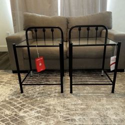 Coaster Livingston Dark Brown Nightstand x2 $40