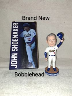 Brand New Open Box Rancho Cucamonga Quakes John Shoemaker Ceramic Bobblehead