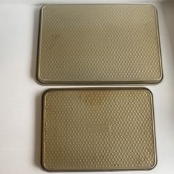 2 Nordic Ware Aluminum Baker’s Cookie Sheet 