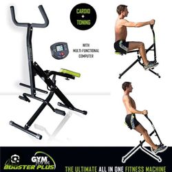 (Folding) Ab Booster Plus
The Ultimate ALL IN ONE
Fitness Machine
LIKE NEW