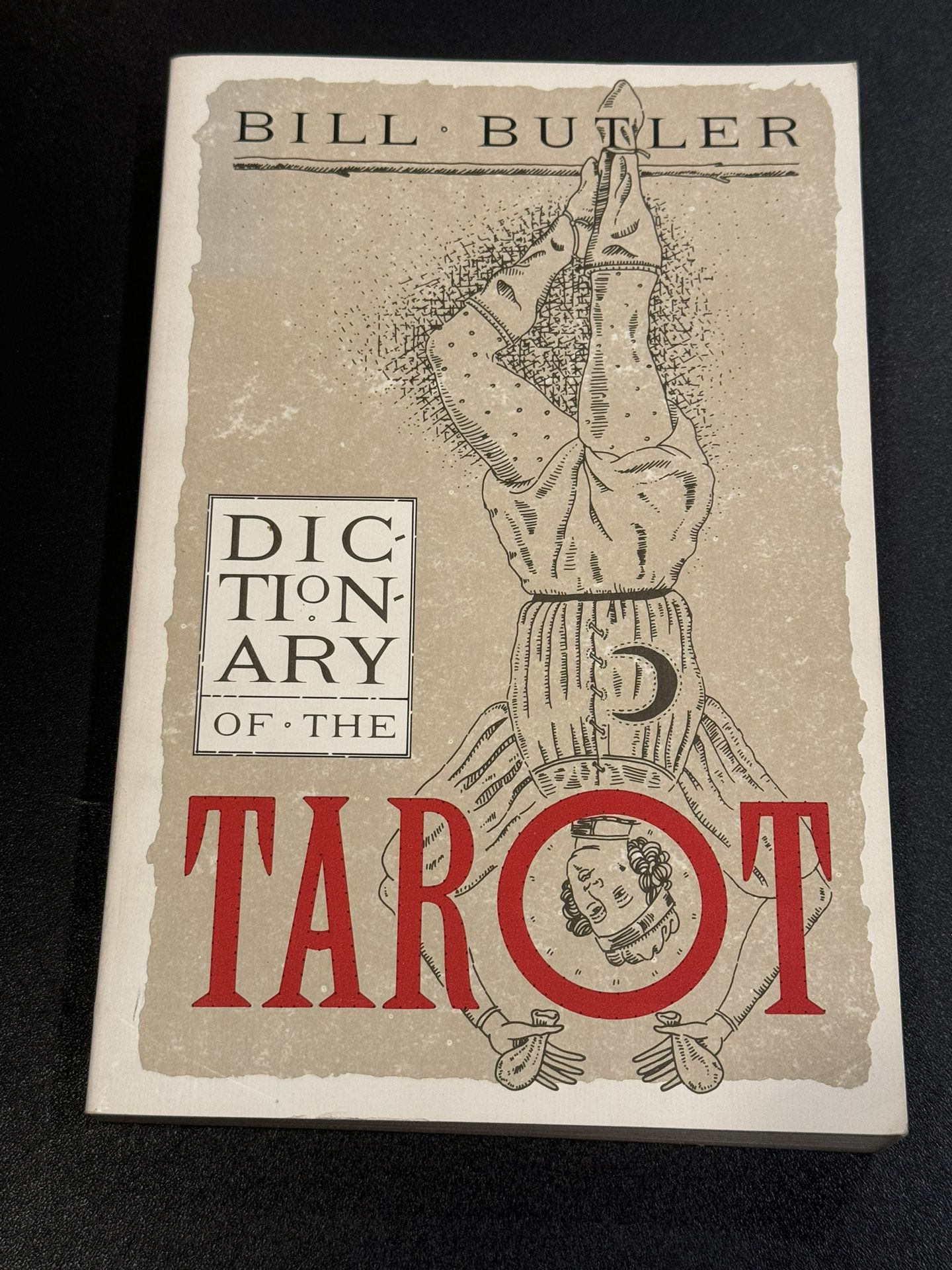 Vintage Paperback Book Dictionary of the Tarot Bill Butler 1977. 253 pages. Very nice condition, no writing or inscriptions in book.