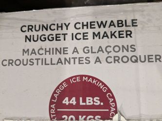 New Crunchy Ice Nugget Maker