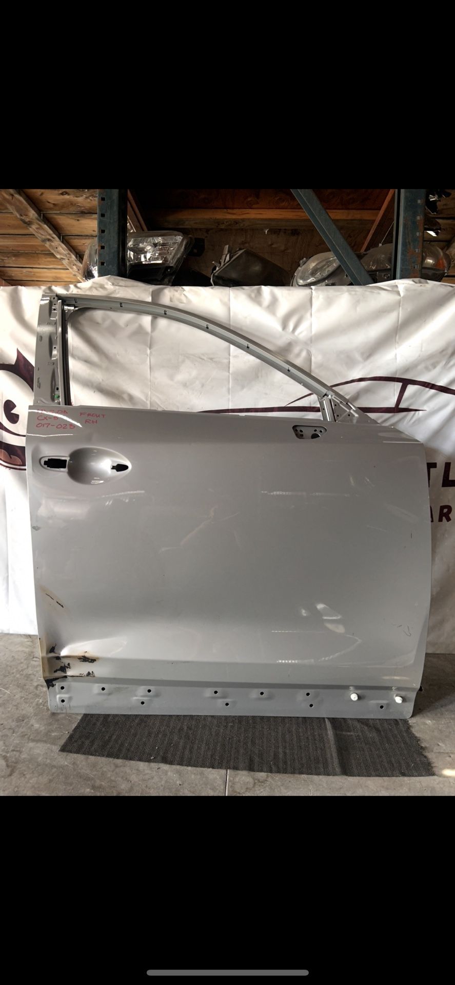 2017-2018-2019-2020-2021-2022-2023 MAZDA CX-5 FRONT RIGHT SIDE DOOR SHELL OEM