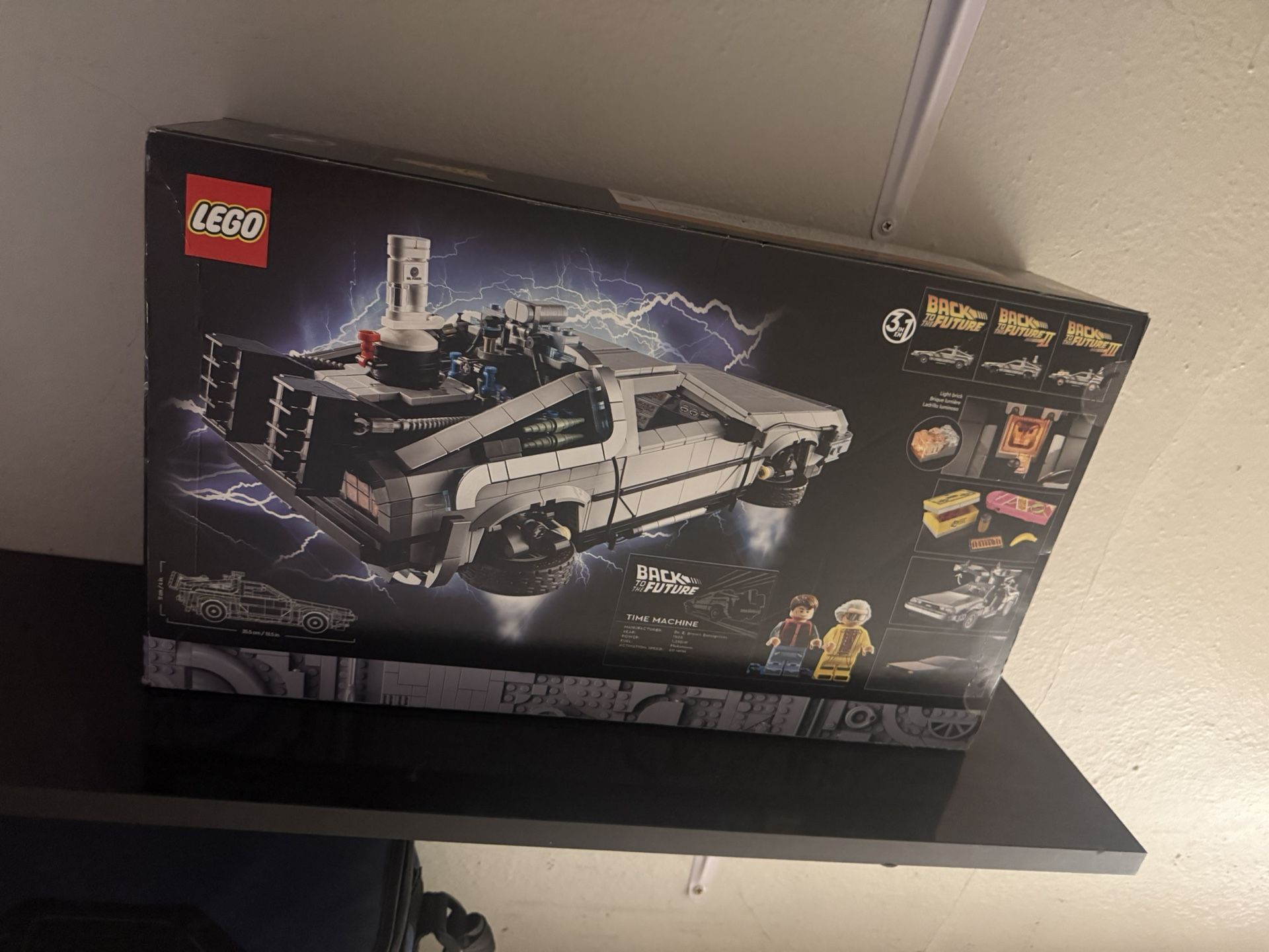Back To The Future Lego Set 
