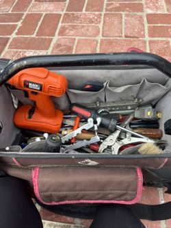 Husky Tote With Tools 