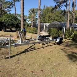 New 2026 Trailer Mania 7K GVWR Tandem Axle Boat Trailer:  In Stock.  21-23ft Model 