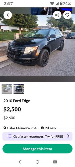 2010 Ford edge limited edition
