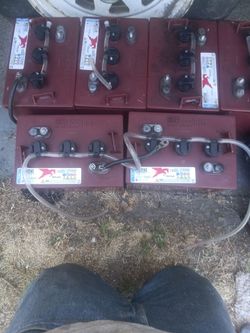 Trojan battery T-105 sold in pairs