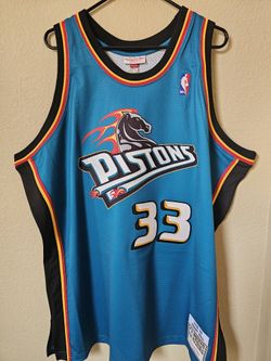 Authentic Grant Hill Detroit Pistons Jersey 2xl