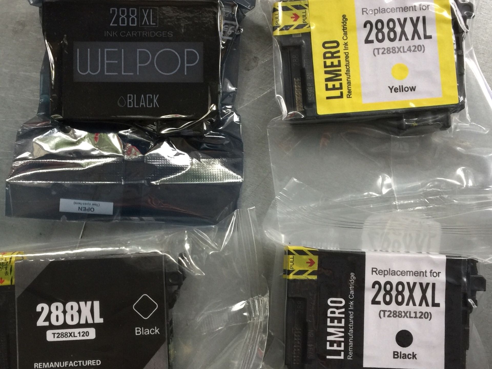 288XL Ink cartridges