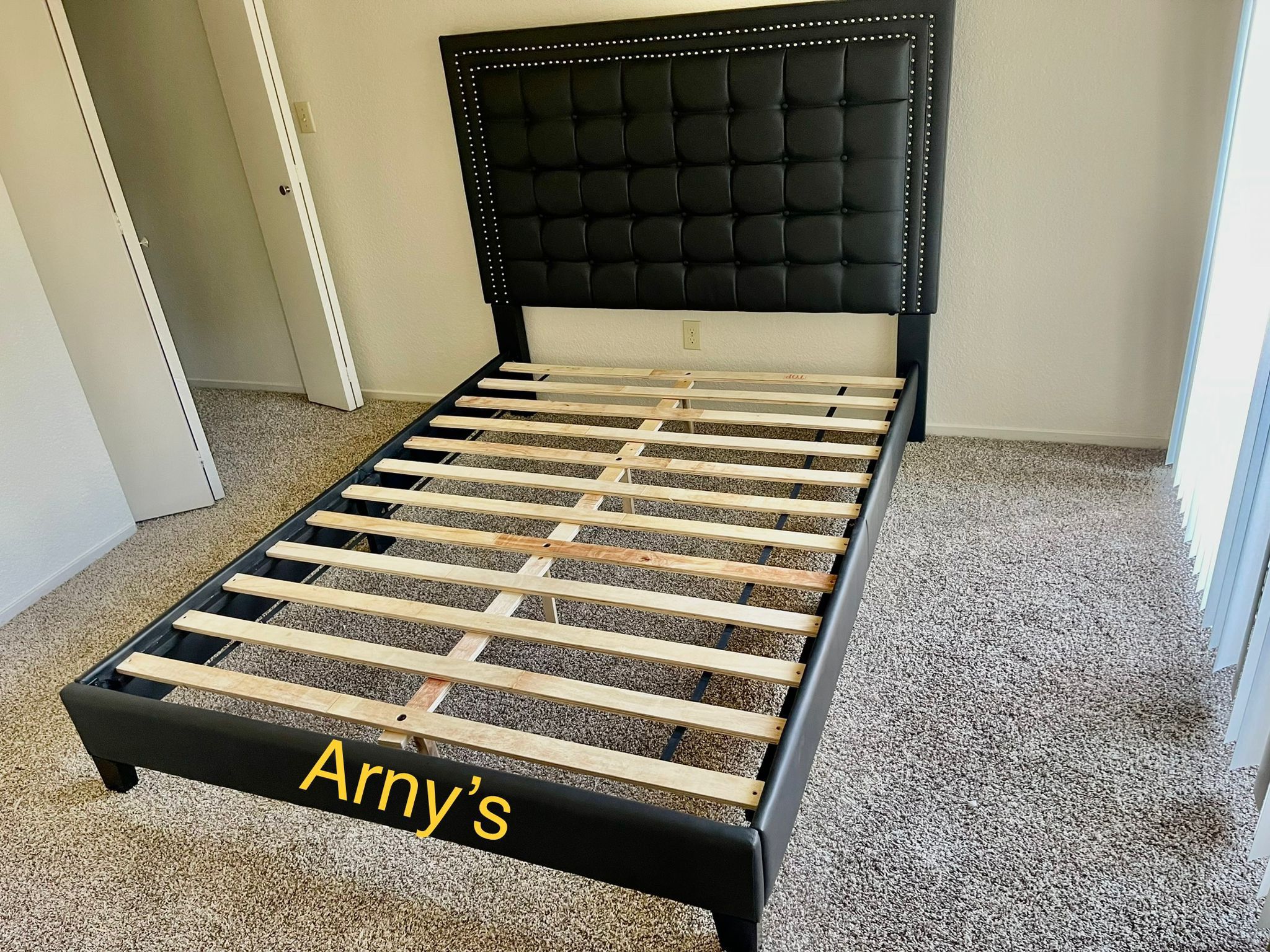 Full Size New Good Quality Bed With Nice Mattress Included 