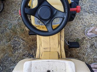 Pedal Tractor With Backhoe