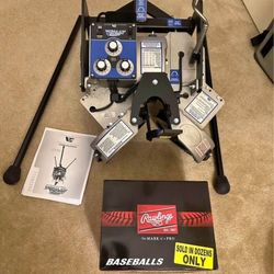 Junior Hack Attack With 3 dozen Rawlings baseballs