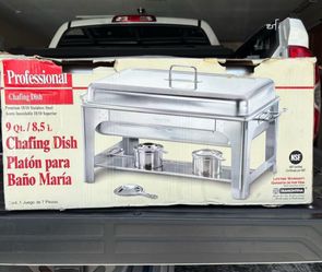 Tramontina Professional Solid Stainless Steel Chafing Dish