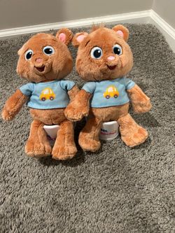 Bean bear + potty (2 available)