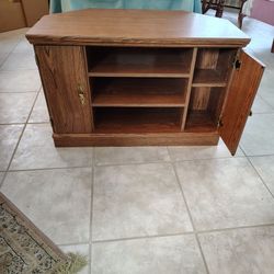 Corner TV cabinet