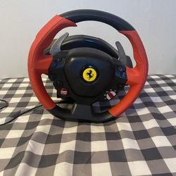 Gaming Ferrari Racing Steering Wheel 