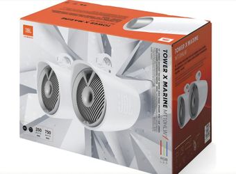 JBL Tower X Marine MT10HLW Marine Tower Speakers