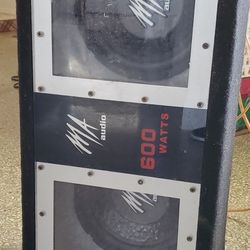 MA Audio speakers