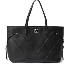 3 PIECE TWO TONE BROWN AND BLACK BAGS