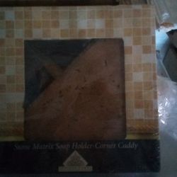 6 Box Jeffrey Court Stone Corner Soap Dish Holder