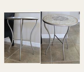 Pier 1 Mosaic Round Accent Table