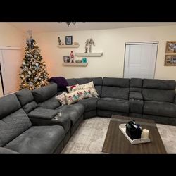 Electric Reclining Sofa 