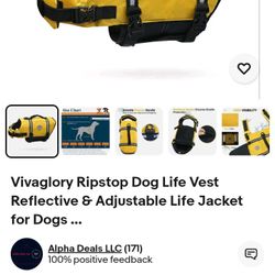 Vivaglory Dog Life Vest 