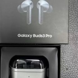 Samsung Galaxy Buds3 Pro Silver Bluetooth Earphones - Open Box