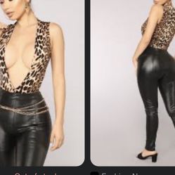 Small Animal Print Bodysuit