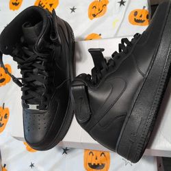 Brand New Nike AF1 Black High Tops 