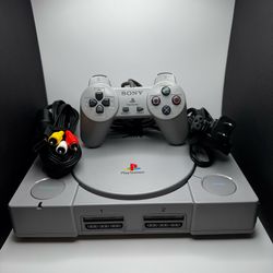 Sony PlayStation 1 (PS1) Console Bundle - Refurbished & Fully Tested Model SCPH-5501
