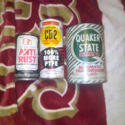 3 Vintage Car Fluids