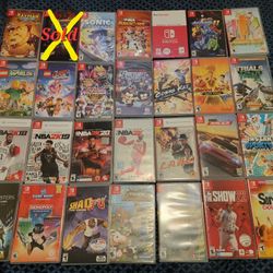 Nintendo Switch games