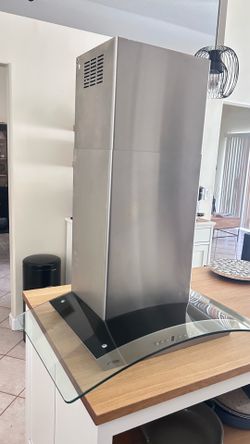 LIKE NEW!!  Beautiful EURO Range Hood